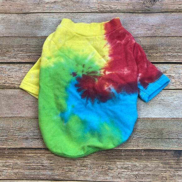 LoveThyBeast Tie-Dye Dog Tee NWT XS - Picture 4 of 5